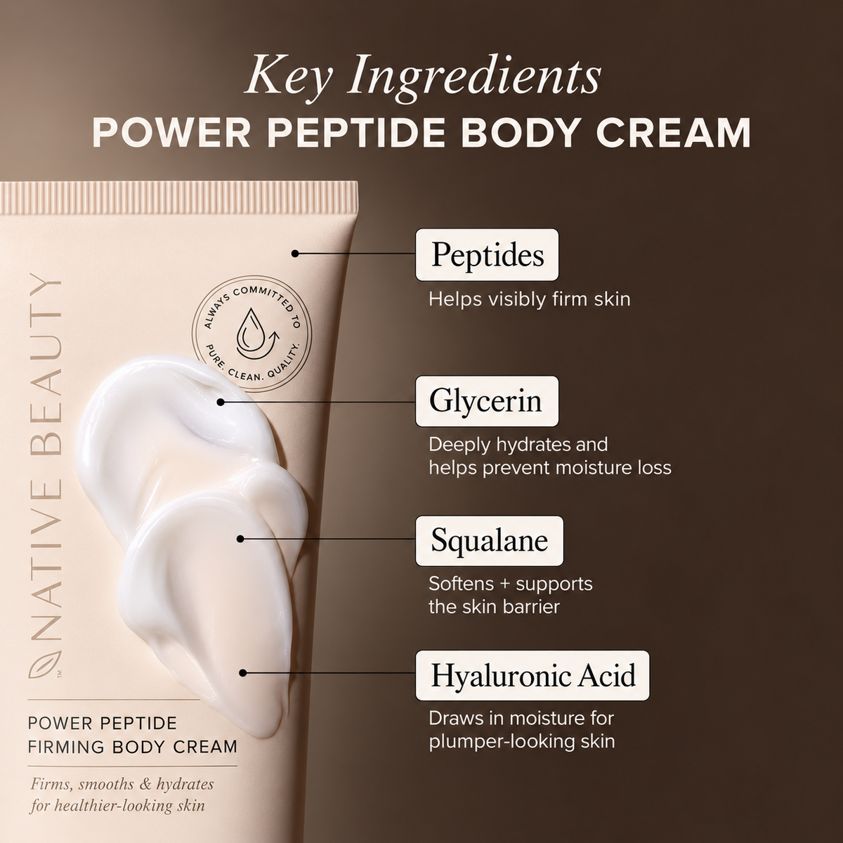 Native Beauty™ - Power Peptide Cream